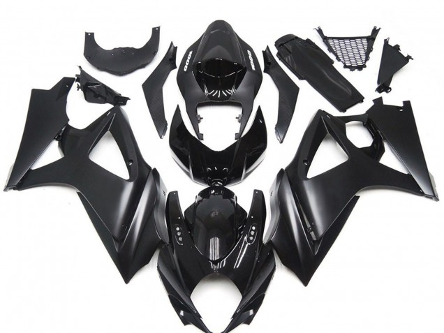 Acquista Kit Carena Moto Suzuki GSXR 1000 2007-2008 - Nero Lucido Nero Opaco