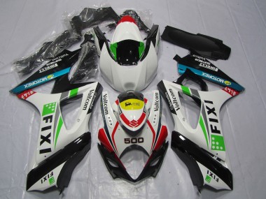 Acquista Carene Moto Suzuki GSXR 1000 2007-2008 - Bianco Blu Verde Giallo Rosso Fixi 500
