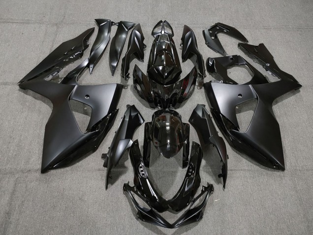 Acquista Carene Moto Suzuki GSXR 1000 2009-2016 - Nero Lucido Nero Opaco