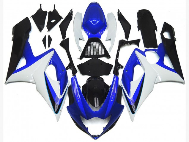 Acquista Carena Moto Suzuki GSXR 1000 2005-2006 - Bianco Rosso Blu Giallo