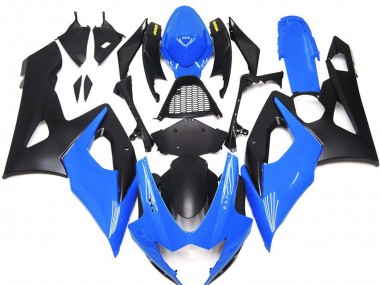 Acquista Carene Moto Suzuki GSXR 1000 2005-2006 - Blu Nero Opaco Giallo