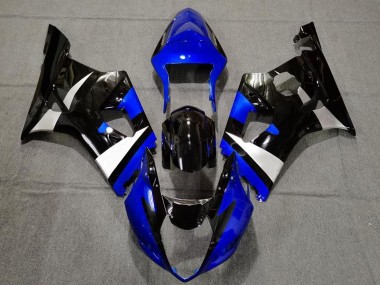 Acquista Carene Moto Suzuki GSXR 1000 2003-2004 - Blu Bianco Nero Lucido