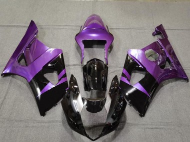 Acquista Carene Moto Suzuki GSXR 1000 2003-2004 - Viola Nero Lucido