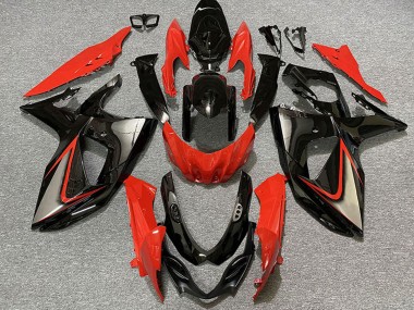 Acquista Carene Moto Suzuki GSXR 1000 2009-2016 - Rosso Nero