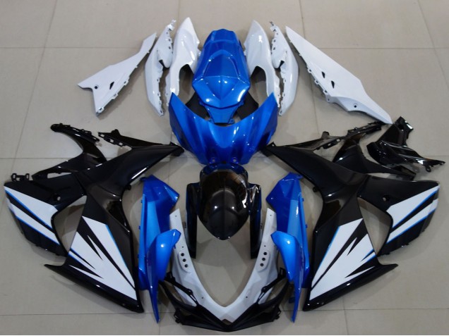 Acquista Carena Moto Suzuki GSXR 1000 2009-2016 - Bianco Blu Nero