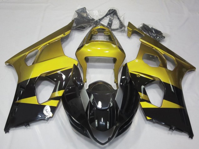 Acquista Carene Moto Suzuki GSXR 1000 2003-2004 - Giallo Nero Lucido