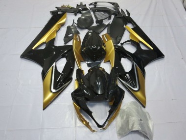 Acquista Carene Moto Suzuki GSXR 1000 2005-2006 - Oro Nero