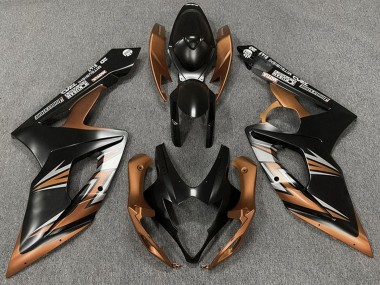 Acquista Carene Moto Suzuki GSXR 1000 2005-2006 - Nero Opaco Bronzo