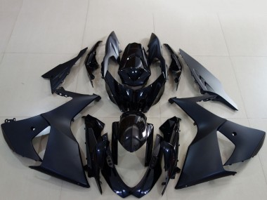 Acquista Carene Moto Suzuki GSXR 1000 2009-2016 - Nero Opaco Nero Lucido