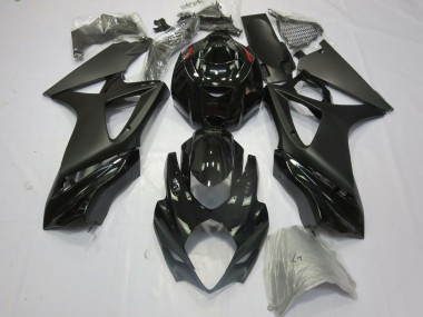 Acquista Carene Moto Suzuki GSXR 1000 2007-2008 - Nero Lucido Nero Opaco
