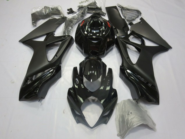 Acquista Carene Moto Suzuki GSXR 1000 2007-2008 - Nero Lucido Nero Opaco