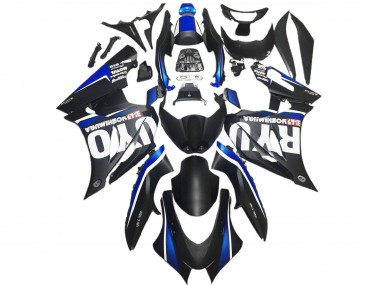 Acquista Carene Moto Suzuki GSXR 1000 2017-2024 - Nero Opaco Blu