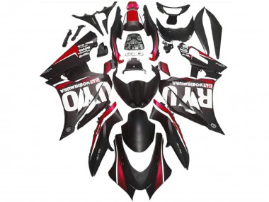 Acquista Carene Moto ABS Suzuki GSXR 1000 2017-2024 - Nero Opaco Rosso
