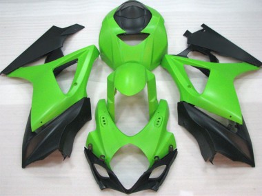 Acquista Carene Moto Suzuki GSXR 1000 2007-2008 - Verde Nero Opaco