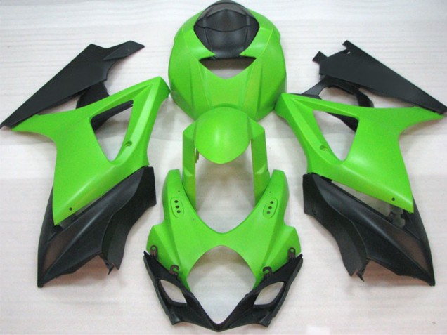 Acquista Carene Moto Suzuki GSXR 1000 2007-2008 - Verde Nero Opaco