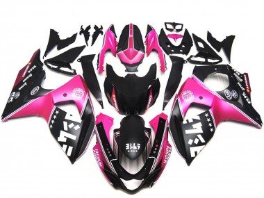 Acquista Carene Moto Suzuki GSXR 1000 2009-2016 - Rosa Nero