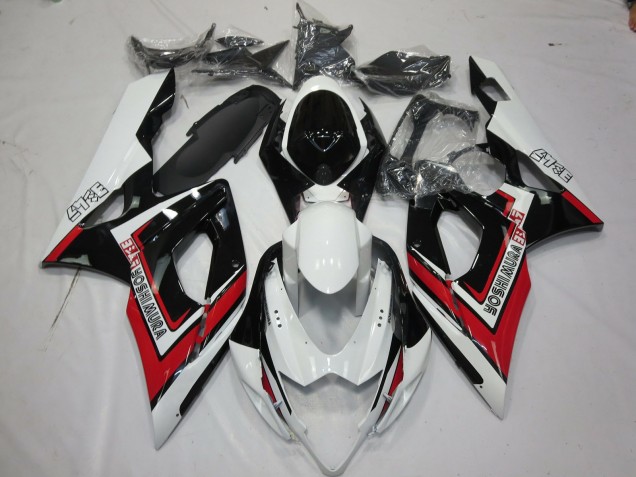 Acquista Carene Moto Suzuki GSXR 1000 2005-2006 - Bianco Rosso Nero Yoshimura