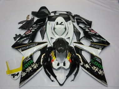 Acquista Carene Moto Suzuki GSXR 1000 2005-2006 - Bianco Nero Giallo Rosso Verde RockStar