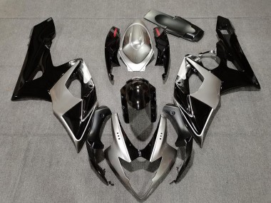 Acquista Carene Moto Suzuki GSXR 1000 2005-2006 - Argento Nero Rosso