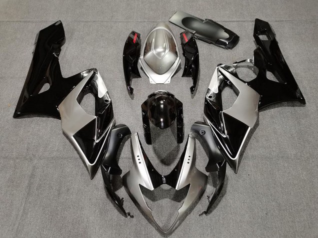 Acquista Carene Moto Suzuki GSXR 1000 2005-2006 - Argento Nero Rosso