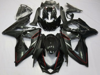Acquista Carene Moto Suzuki GSXR 1000 2009-2016 - Nero Lucido Rosso