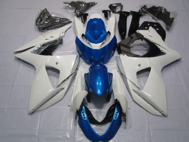 Acquista Carene Moto Suzuki GSXR 1000 2009-2016 - Bianco Blu