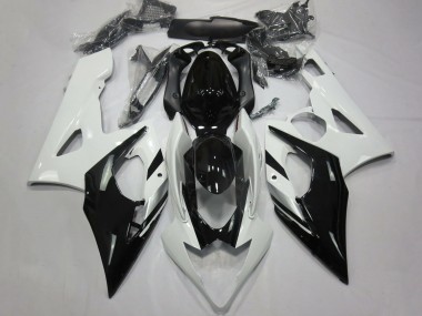 Acquista Carene Moto Suzuki GSXR 1000 2005-2006 - Bianco Nero Argento