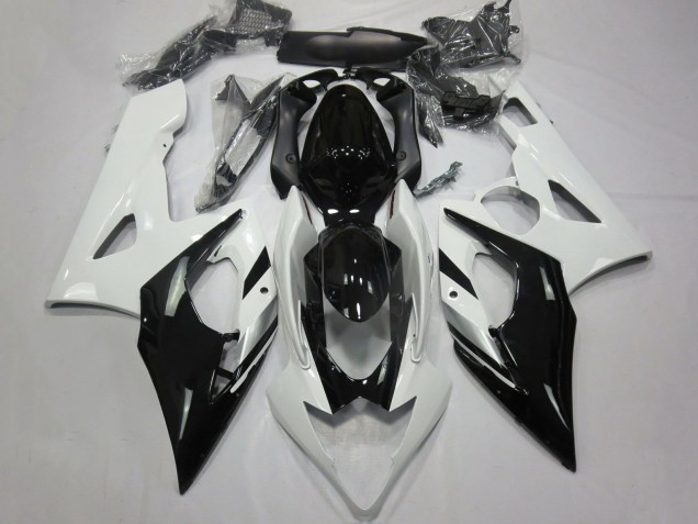 Acquista Carene Moto Suzuki GSXR 1000 2005-2006 - Bianco Nero Argento