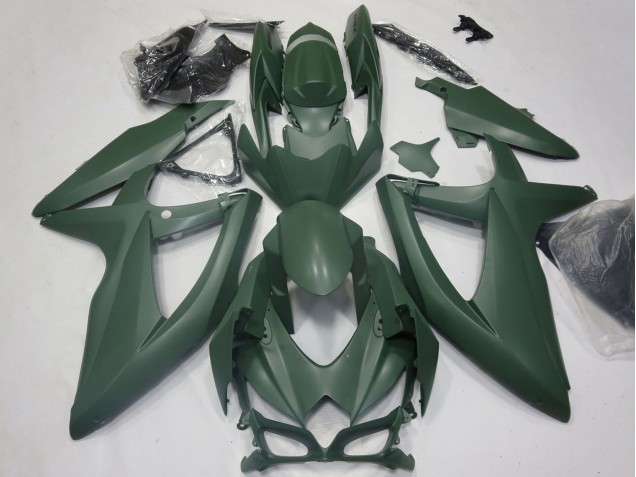 Acquista Carene Moto Suzuki GSXR 600 / GSXR 750 2008-2010 - Verde Militare