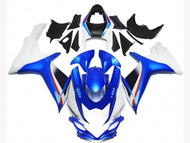 Acquista Carene Moto Suzuki GSXR 600 / GSXR 750 2011-2024 - Bianco Blu Rosso