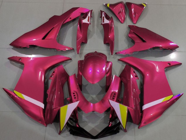 Acquista Carene Moto Suzuki GSXR 600 / GSXR 750 2011-2024 - Rosso Bianco Giallo