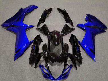 Acquista Carena Moto Suzuki GSXR 600 / GSXR 750 2011-2024 - Blu Nero Lucido