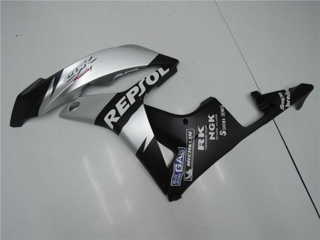 Acquista Carena Moto Honda CBR600RR 2007-2008 - Nero Opaco Argento Grigio Repsol