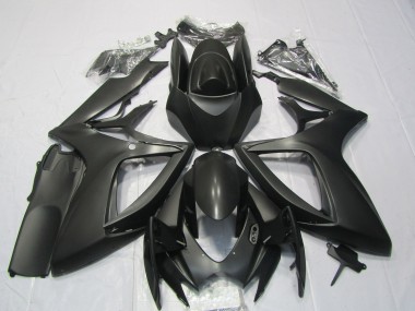 Acquista Carene Moto Suzuki GSXR 600 / GSXR 750 2006-2007 - Nero Opaco