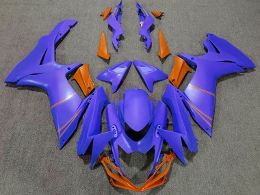 Acquista Carene Moto Suzuki GSXR 600 / GSXR 750 2011-2024 - Ocean Blu Arancia