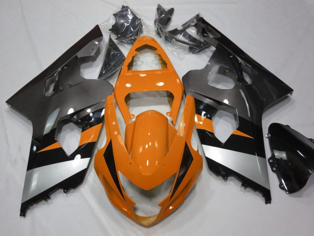 Acquista Carene Moto Suzuki GSXR 600 / GSXR 750 2004-2005 - Arancia Argento