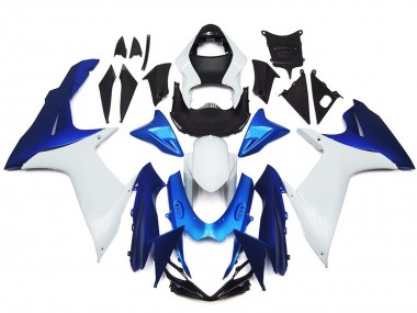 Acquista Carene Moto Suzuki GSXR 600 / GSXR 750 2011-2024 - Bianco Blu