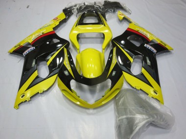 Acquista Carene Moto Suzuki GSXR 600 / GSXR 750 2001-2003 - Giallo Grigio Nero Lucido