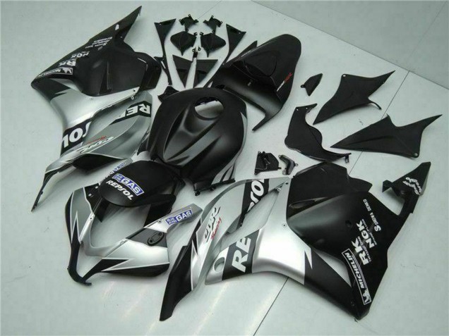 Acquista Carena Moto Honda CBR600RR 2009-2012 - Argento Nero Opaco Repsol