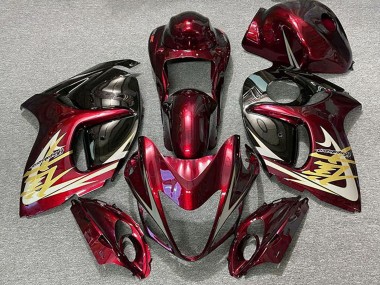 Acquista Carene Moto Suzuki GSXR 1300 2008-2020 - Rosso Profondo Oro