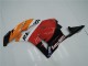 Acquista Kit Carena Moto Completo Honda CBR600RR 2009-2012 - Arancia Bianco Rosso Nero Lucido Repsol