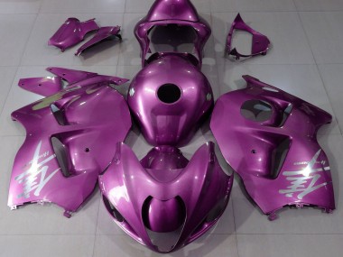 Acquista Carene Moto Suzuki GSXR 1300 1996-2007 - Lucido Rosa Argento Logo