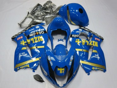 Acquista Carene Moto Suzuki GSXR 1300 1996-2007 - Blu Oro Rizla