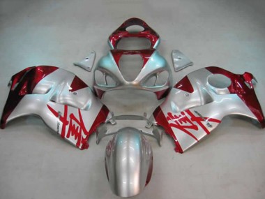 Acquista Carene Moto Suzuki GSXR 1300 1996-2007 - Argento Rosso