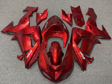 Acquista Carene Moto Kawasaki ZX10R 2006-2007 - Caramella Rosso
