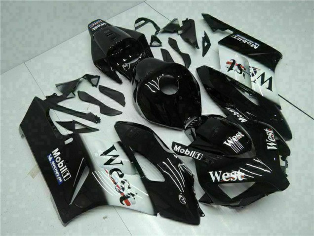 Acquista Carena Moto Honda CBR1000RR 2004-2005 - Nero Lucido Bianco West Mobil Michelin
