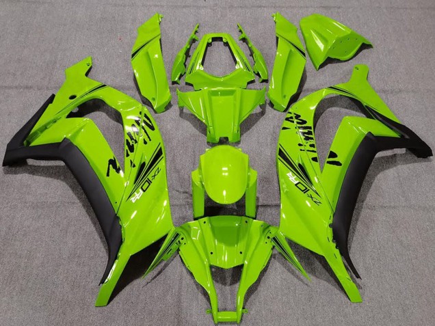 Acquista Carene Moto Kawasaki ZX10R 2011-2015 - Verde Nero Opaco