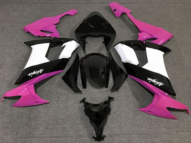 Acquista Carene Moto Kawasaki ZX10R 2008-2010 - Lucido Rosa Nero Bianco