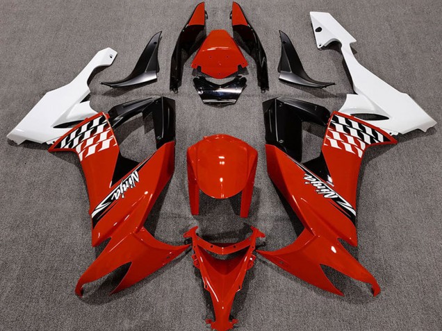 Acquista Carene Moto Kawasaki ZX10R 2008-2010 - Bianco Rosso Nero