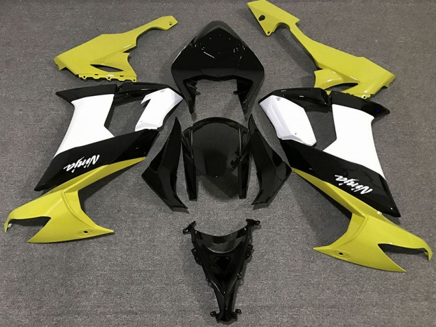 Acquista Carene Moto Kawasaki ZX10R 2008-2010 - Lucido Giallo Nero Bianco